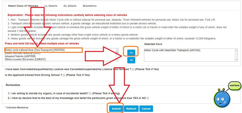New LL Applicatioon Final Step