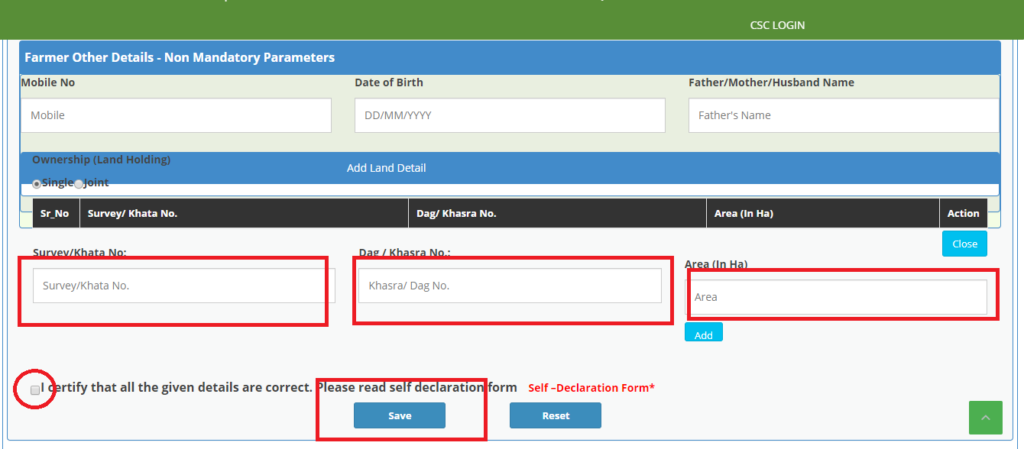 pm kisan yojana apply online steps 8