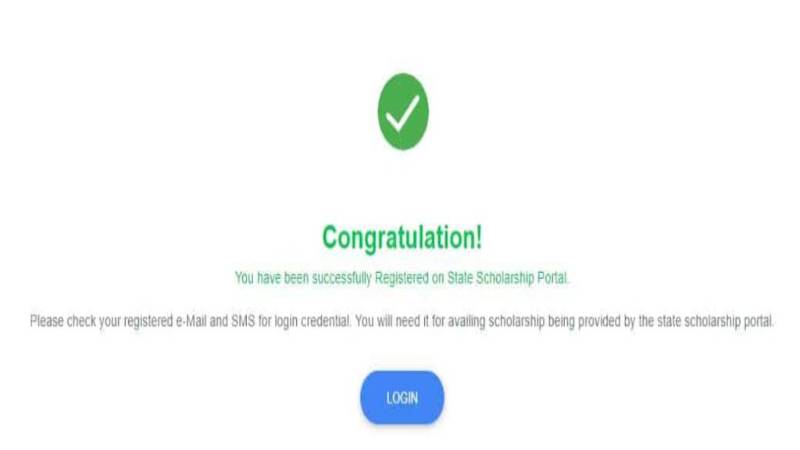 Student registration Complete