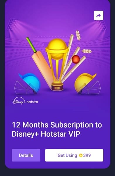 Hotstar Premium free using flipkart