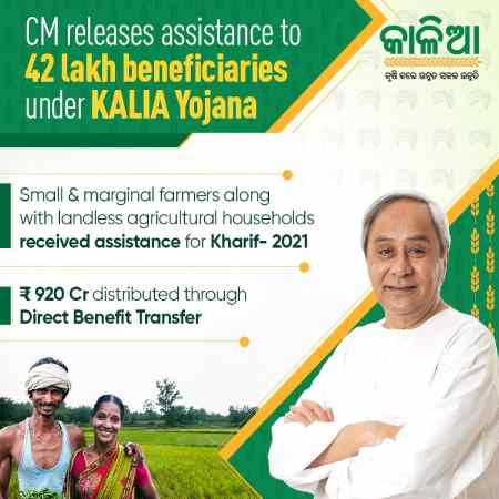 Kalia Yojana Kharip assistance