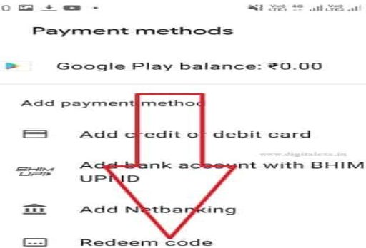 Redeem Google Play Codes
